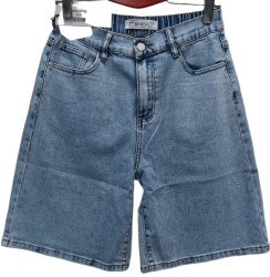 Шорты джинсовые женские DKNSEL БАТАЛ оптом 72859310 3866-173