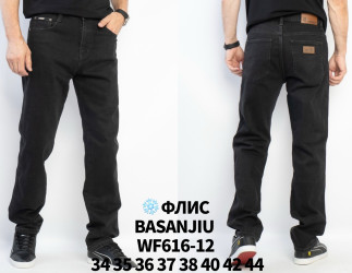 Джинси чоловічі на флісі БАТАЛ оптом  