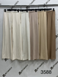 Брюки женские (пудра) оптом 86532704 3588-76