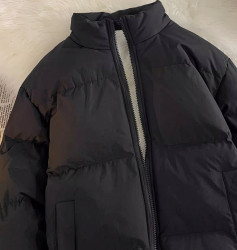 Куртки зимові жіночі на хутрі (чорний) оптом TM LUCY