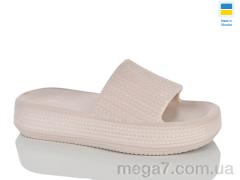 Шлепки, DeMur оптом W678 беж