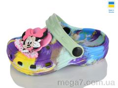 Кроксы, Lot Shoes оптом H3 кд папуга фіолетово-мятний