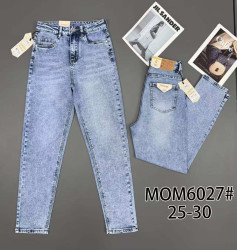 Джинсы МОМЫ женские оптом 05132496 6027