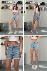 Шорти джинсові жіночі I8DENIM оптом