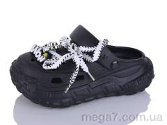 Кроксы, Alimama-Girnaive оптом 8160-2 чорний