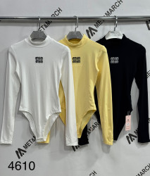 Боди женские (черный) оптом 42659178 4610-21