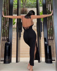 Сукні жіночі (чорний) оптом 