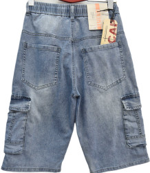 Шорты джинсовые мужские оптом 76345801 19187-233