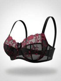 Бюстгальтер Finikin 5090D (  чёрно-красный, D  6 шт. )