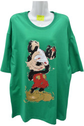 Футболки женские БАТАЛ оптом 21403698 B40-115