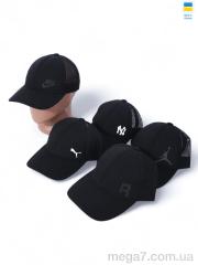 Кепка, STARK оптом Кепка з сіткою та накатом 001-2 mix
