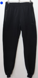 Спортивные штаны мужские на флисе  (dark blue) оптом 41578360 01-4