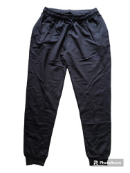 Спортивные штаны мужские БАТАЛ (синий) оптом 37106459 01-6