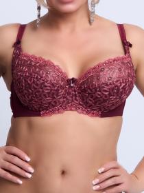 Бюстгальтер Finikin 5128E (  бордовый, E  6 шт. )