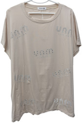 Футболки женские БАТАЛ оптом 62904753 1521-145