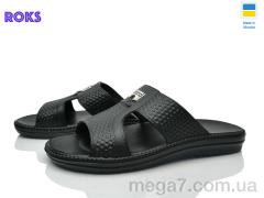 Шлепки, Roks оптом 137 чорний