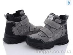 Ботинки, Цветик оптом H310 grey-black
