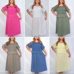 Сукні жіночі БАТАЛ оптом SVET LANA