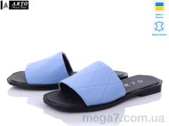 Шлепки, ARTO оптом 217 голубой к.