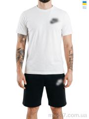 Спортивный костюм, Sport style оптом 11NI білий-чорний