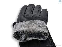 Перчатки, Королева оптом GN06-0533AМ шкіра махра black