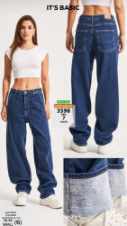 Джинси жіночі на байці ITS BASIC оптом