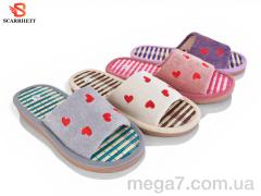 Тапки, SCARRHETT оптом 6637 mix