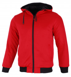 Куртки двосторонні чоловічі HXS (black-red) оптом