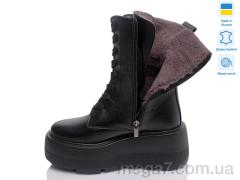 Ботинки, Prime-Opt оптом Prime-Opt vs KidsMIX//READY STEADY Paradize B-1535 чорний зима(36-40)