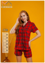 Ночные пижамы женские MILANA оптом 47890516 П-259-19