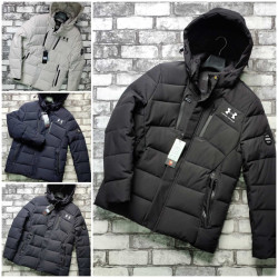 Куртки зимние мужские (черный) оптом Китай 62793140 03-14