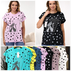 Футболки жіночі БАТАЛ оптом 