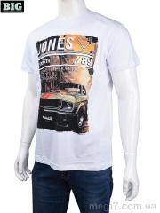 Футболка, BIG оптом 3707-119-3 white
