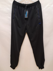 Спортивные штаны мужские (черный) оптом 45376189 6690-61