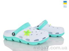 Кроксы, LiBang оптом 116211 білий