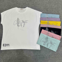 Футболки женские БАТАЛ оптом 45036127 311-63