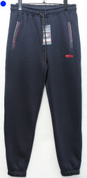 Спортивные штаны мужские (dark blue) оптом 97183560 1003-9