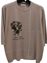 Кофти жіночі БАТАЛ оптом Kiss Me