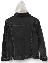 Куртки джинсові жіночі ПОЛУБАТАЛ оптом DRAGON