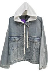 Куртки джинсовые женские LDMJS оптом 04589736 8072-133