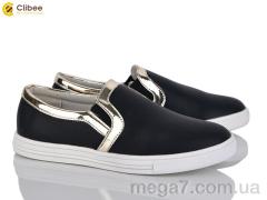 Слипоны, Clibee оптом D393  black