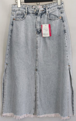 Юбки джинсовые женские MIELE WOMAN оптом 20874165 243-95