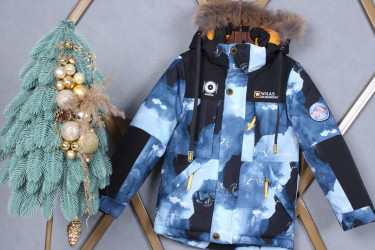 Куртки зимние детские оптом Китай 30641752 А-395-22