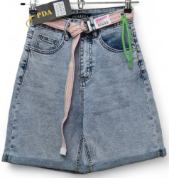 Шорты джинсовые женские PEALDIA оптом 87136925 HD-6101-1