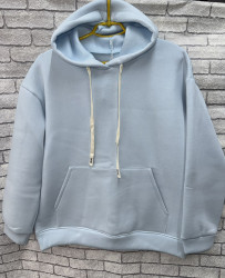 Худи женские на флисе оптом 75324089 48-10