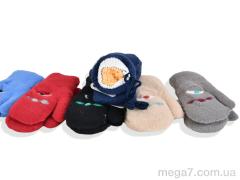 Варежки, RuBi оптом 2524 (0,6-1,5) mix