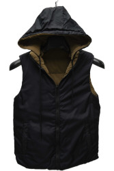 Жилетки двухсторонние подростковые оптом 63290147 3357-29