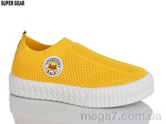 Слипоны, Super Gear оптом Super Gear Jibukang  B03-1603 yellow