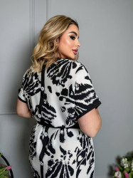 Сукні жіночі БАТАЛ (чорний) оптом 