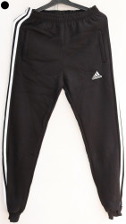 Спортивные штаны мужские на флисе (black) оптом 58027931 03-9